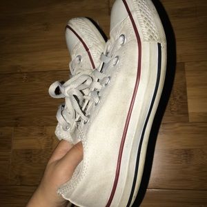 White Converse Chuck Taylor All Star Low